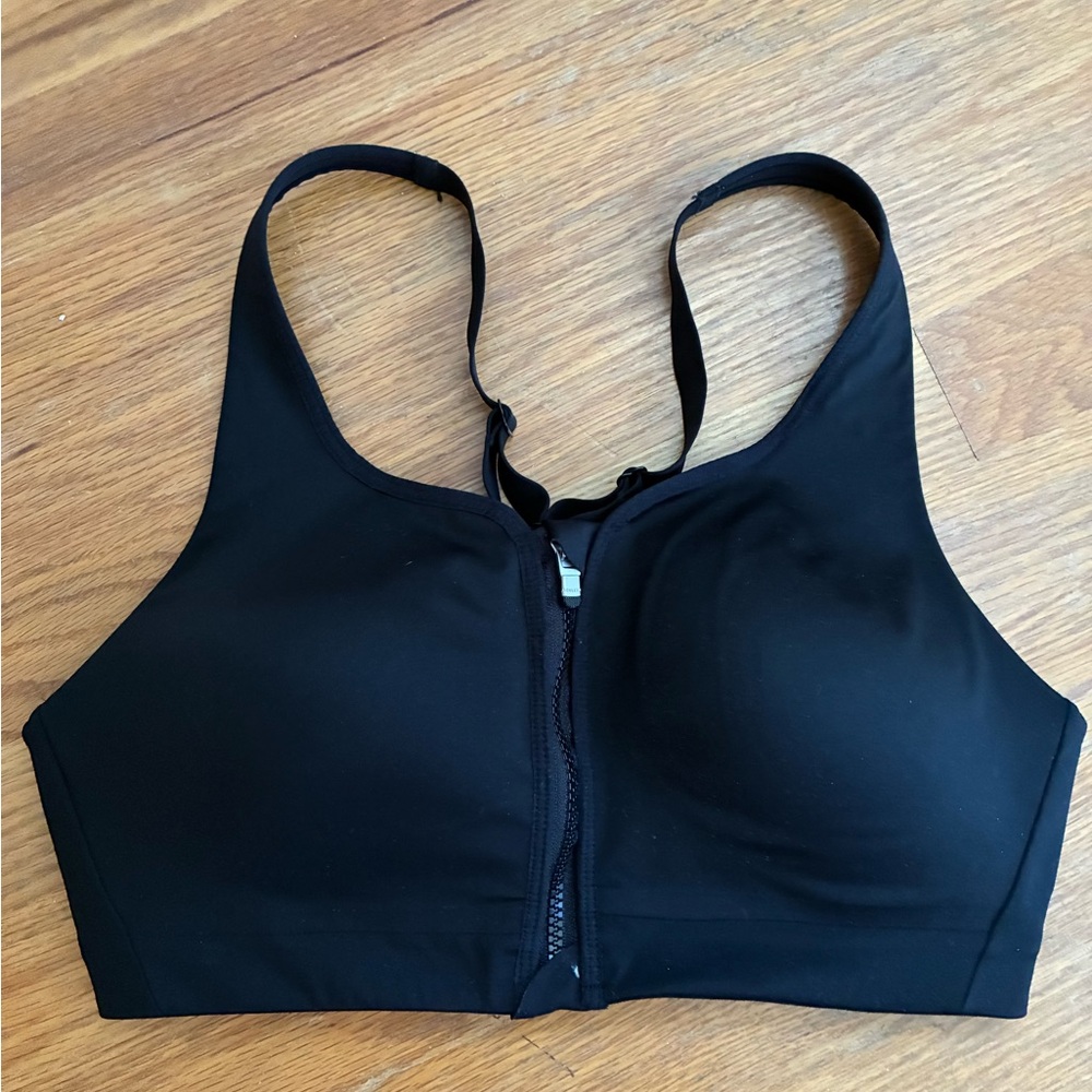 Athleta Advance zip Sports Bra